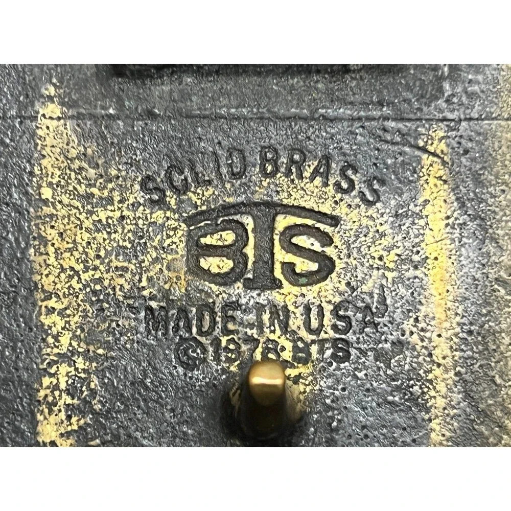 Ryder Truck Lines RTL Solid Brass Belt Buckle - Vintage BTS 1978